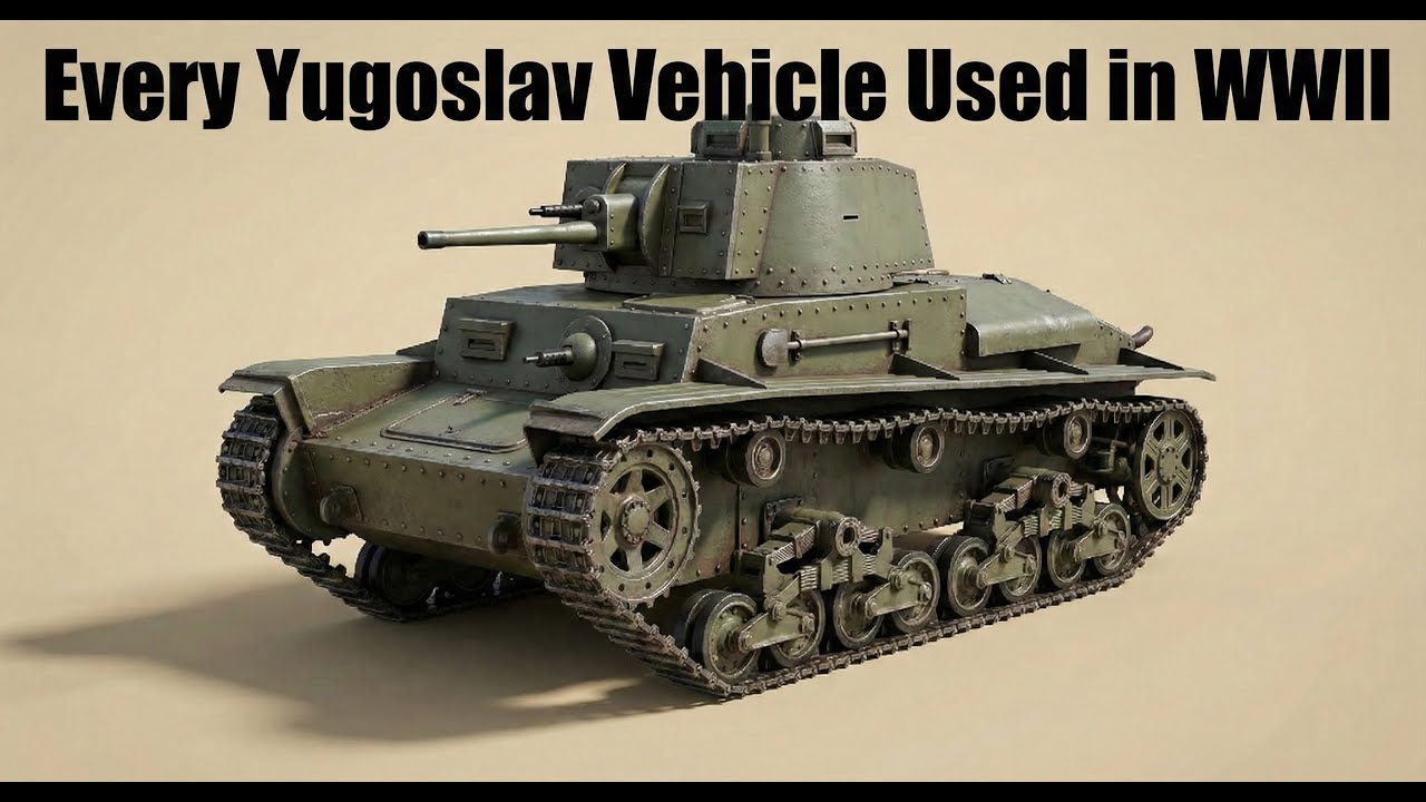 Every Yugoslav Vehicle Used in WWII