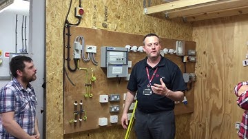 Electrical testing LIVE measuring external earth fault loop impedance Ze