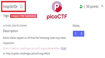 picoCTF - Inspector | Beginner Web Challenge