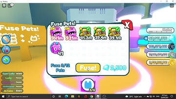 What happens if you fuse 3 Golden Robots? |Roblox Pet Simulator X