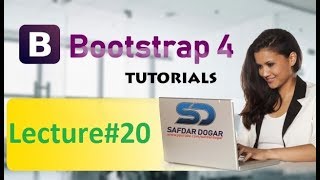 Create Complex Form Layout in Bootstrap 4| Part 20 -  Bootstrap 4 Tutorial in Urdu/Hindi