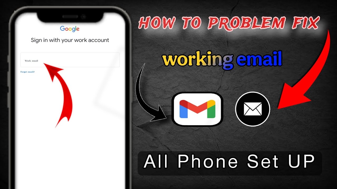 Warking Gmail Problem Kaise Thik Kare How To  Problem Fix Working Email ✅
