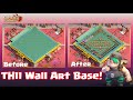 UNIQUE TH11 BASE! Create Your Name with Walls in Clash of Clans!
