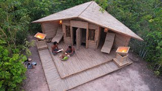 19Day Building AVision Bamboo Villa Use Ancient Tools