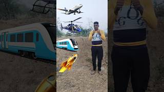 Rounding Warm To Aroplane, Helicopter, Train, Rocket, Vfx Magic Video