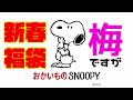 おかいものSNOOPY　福袋　梅　6700円　当選しました