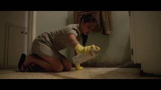 Jamie Chung in Yellow Rubber Gloves