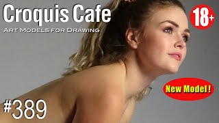 CROQUIS CAFE: Art Models For Drawing, No. 389 (PREVIEW/NEW MODEL) CROQUIS CAFE: Art Models For Drawing, No. 389 (PREVIEW/NEW MODEL)