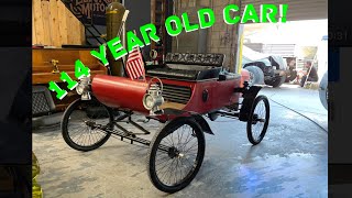 114 YEAR OLD OLDSMOBILE CURVED DASH!
