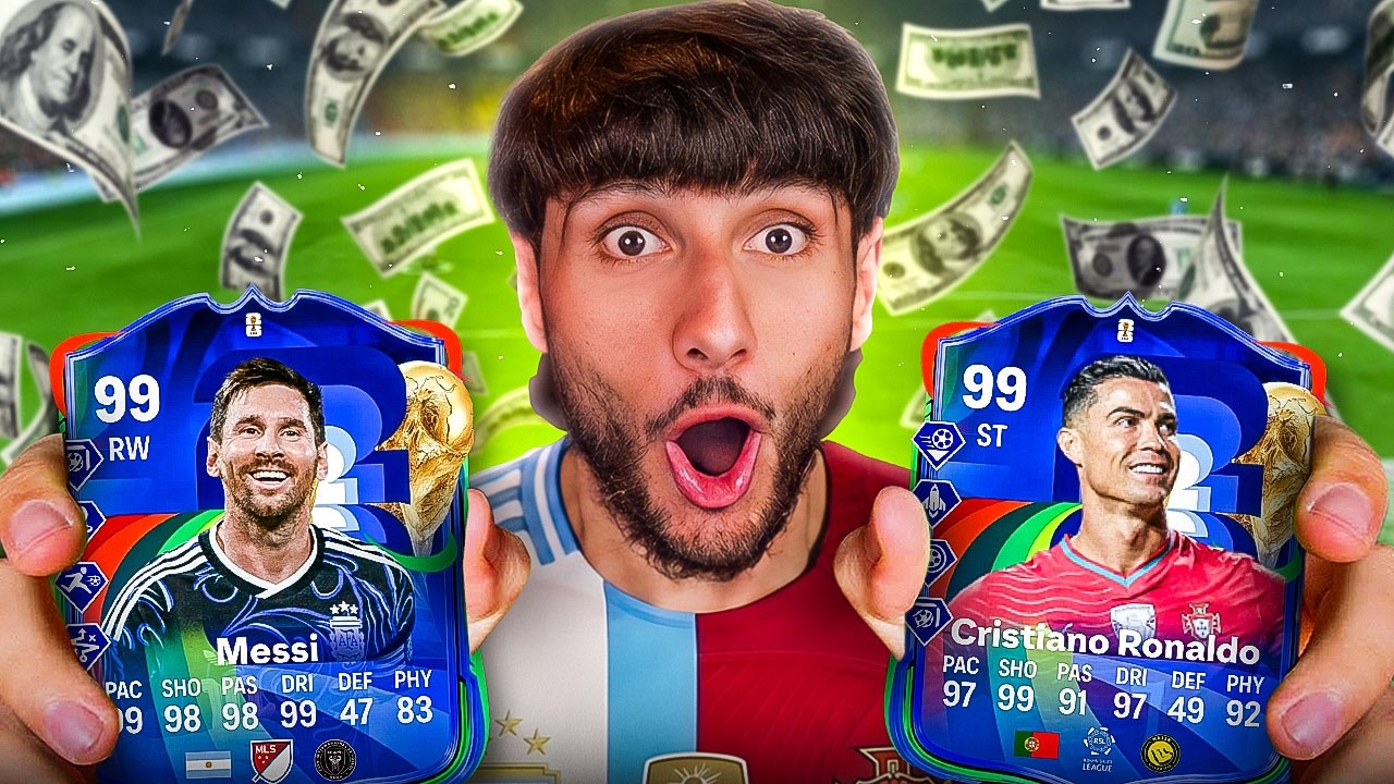 I Gave Myself £1000 To Pack Ronaldo & Messi