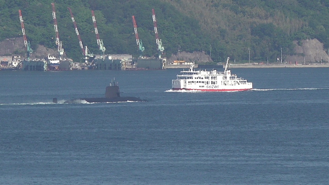 2026海上自衛隊呉基地空母KAGA「5月17日(日)今週の⚓呉基地では?」喋る???潜水艦⁉