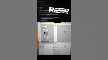 Live Text Interaction - SwiftUI macOS App