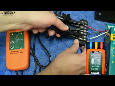 EXTECH Model 480403 Magnetic Phase Sequence Tester