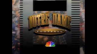 Old Notre Dame on NBC intro
