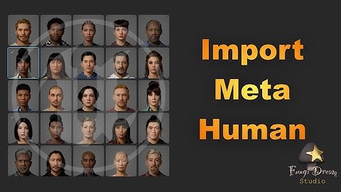 Import Metahuman to Quixel Bridge