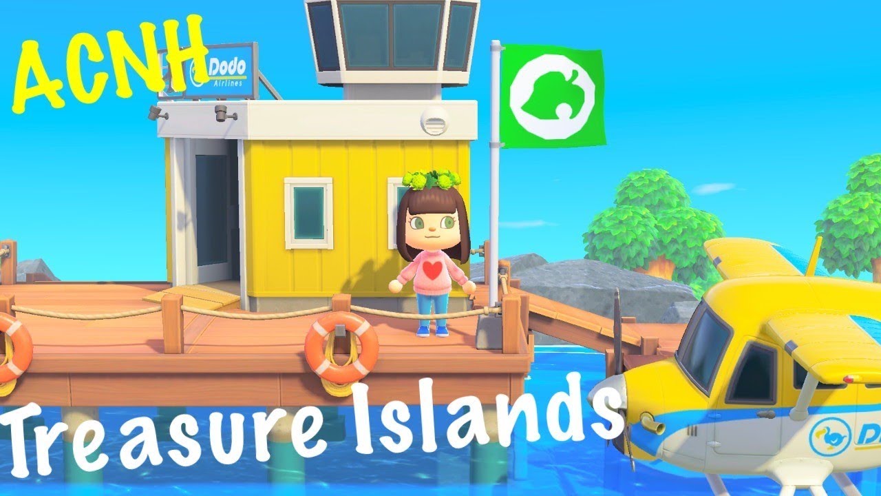 ACNH First Treasure Island Experience YouTube