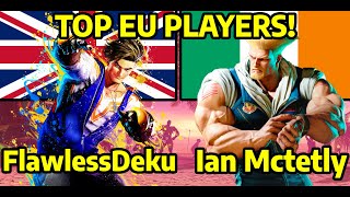 🔥 Street Fighter 6 ➥ FlawlessDeku (LUKE) VS Ian McTetly (GUILE ガイル) 4K Master Ranks 🔥