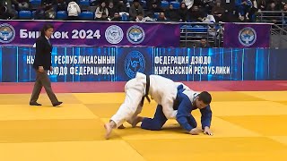 В Кыргызстане проходит национальный чемпионат по дзюдо