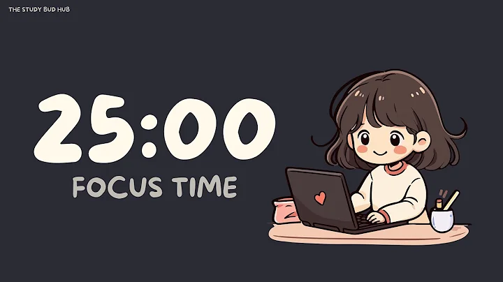 Pomodoro Timer - 25x3 | Lofi + Brown Noise 🎧⋆⭒˚ | ADHD Study