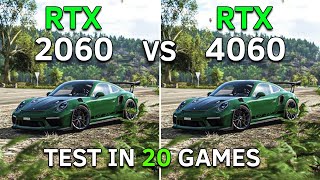 RTX 2060 vs RTX 4060 | Test In 20 Games at 1080p | 2023