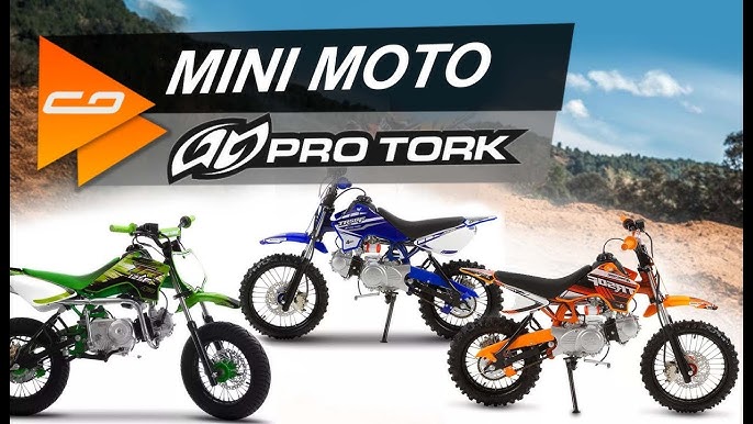 Mini moto cross 50cc pro tork tr50f - Mini Moto Motorizada