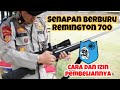 Review remington 700 dan cara izin pembelian senjata berburu