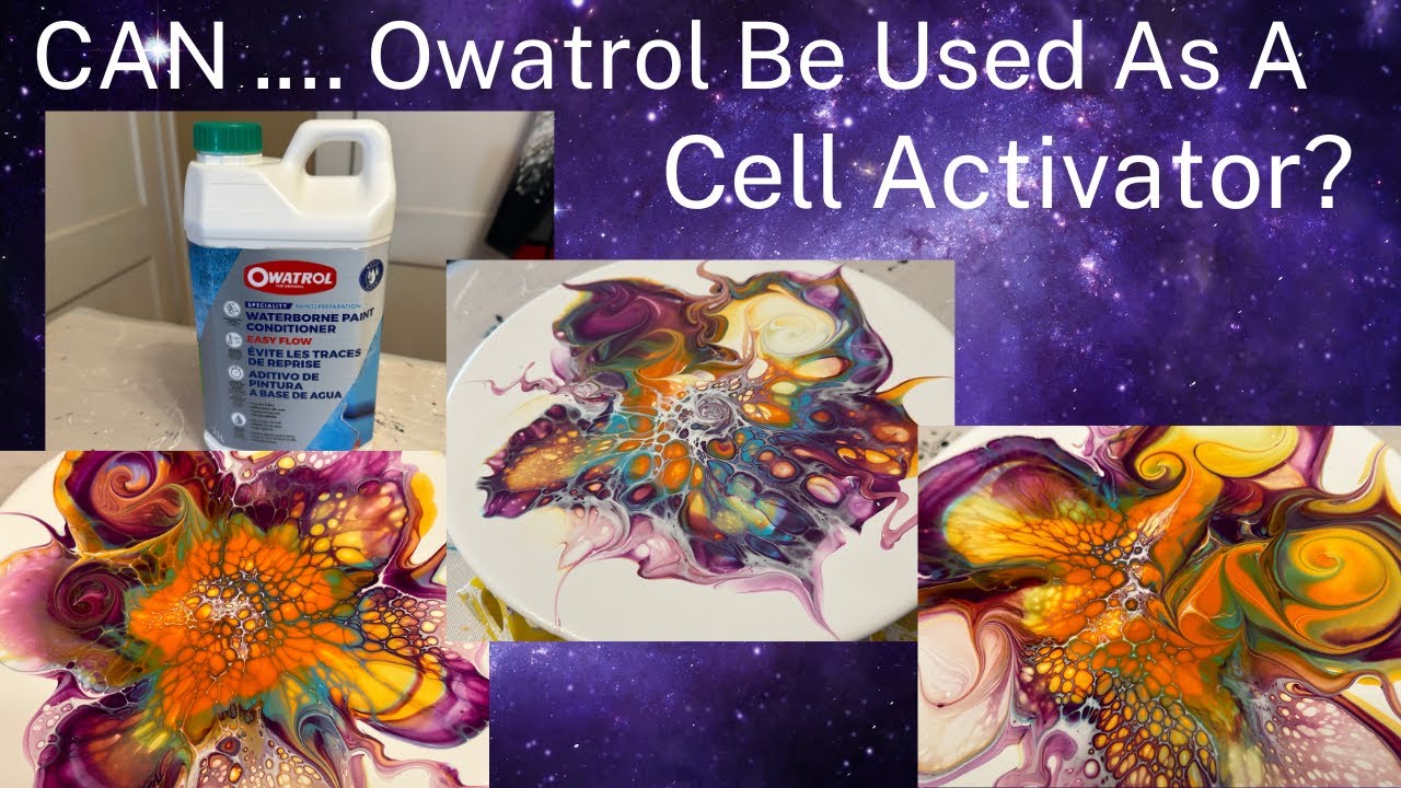 Essential acrylic paint pouring supplies - Owatrol USA