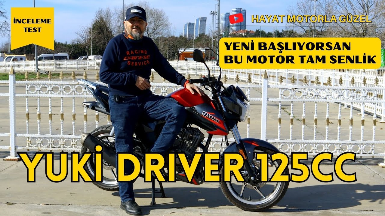 Yuki Driver 125cc İnceleme | Yeni Başlıyorsan Bu Motor Tam Senlik | Hayat Motorla Güzel
