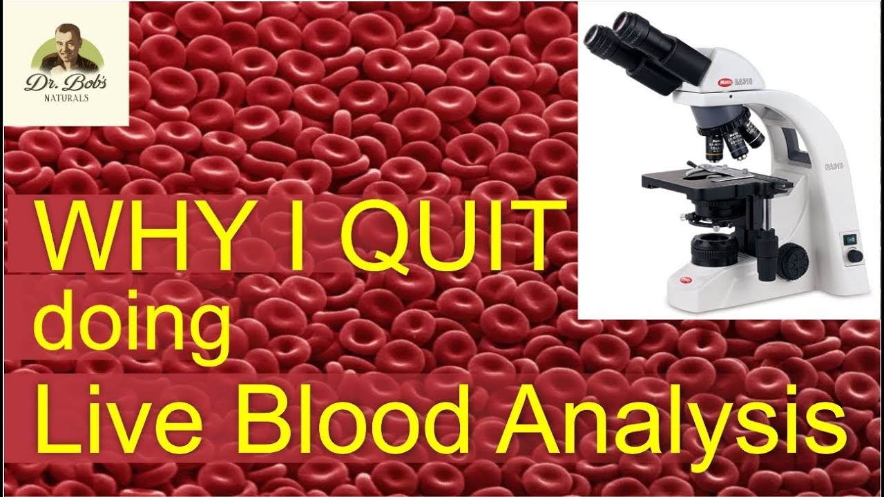 Dry Blood Analysis Chart