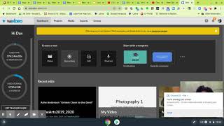 Screen Capture using WeVideo