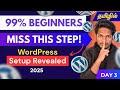 🎯 Complete WordPress Initial Setup Guide (Step-by-Step Tutorial) | Digital Marketing in Tamil-Day 3