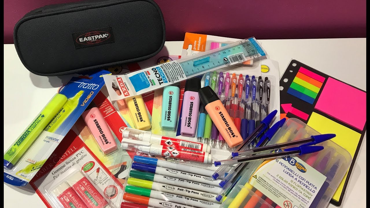 ACQUISTI SCOLASTICI 2017/18📙🔝❤️   | Sebiana Viola