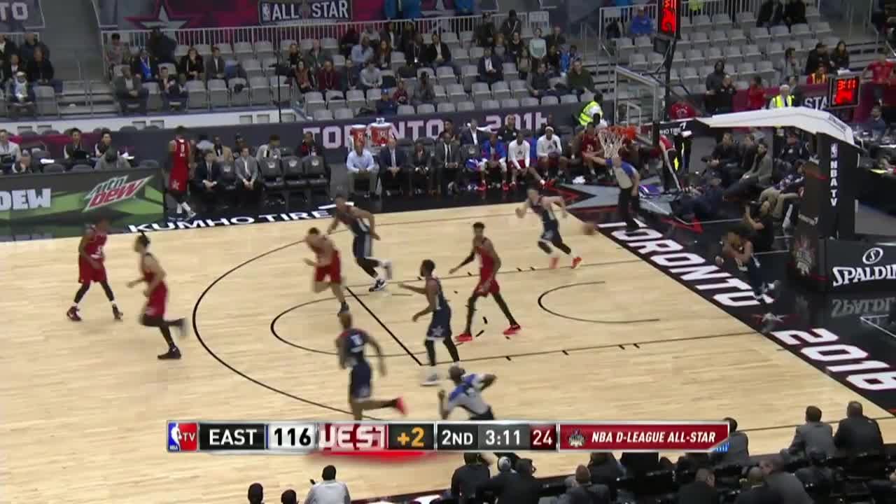Highlights: Brandon Ashley (8 points) in NBA D-League All-Star Game