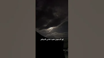 لو الدموع تفيد فادن الأيتام لو الكلام إفيد عادت 