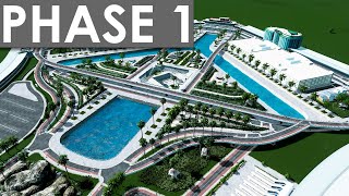 Building A LUXURIOUS Airport in Cities Skylines Part 1 | Airports DLC