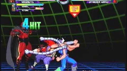 MvC2: MSSpiral Rushdown Sequence [Crossups/Unmashable/Framekill DHC]