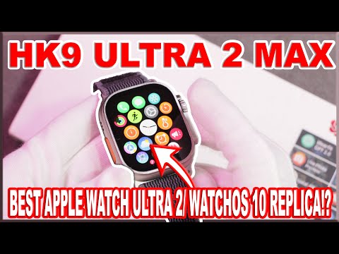 NEW HK9 Ultra 2 Max Smartwatch | Body, Display & OS 10 REVIEW! 🔥