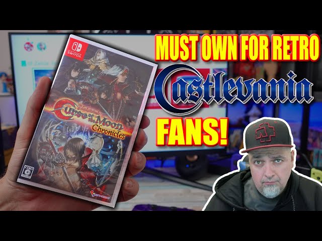 This Japanese Switch Import Is A MUST OWN For RETRO Castlevania Fans! Curse Of The Moon Chronicles!