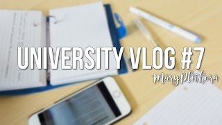 University Vlog #7 - I am 98% flashcards // MaryPlethoraVlogs