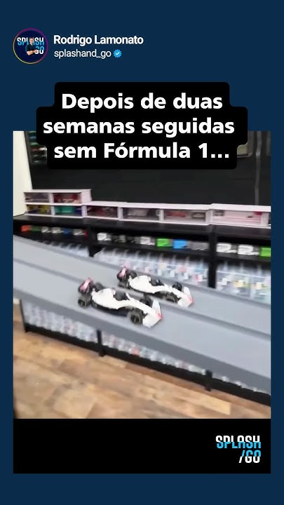 Quase três semanas inteiras sem Fórmula 1 na TV. Estou até vendo corrida de Hot Wheels.. #f1 #shorts