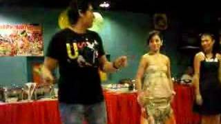 GeeMick dancing with saicy