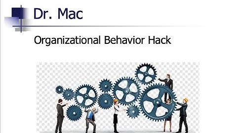 Contemporary Issues in Organizational Behavior