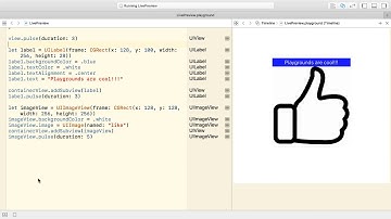 How to Display UI Components in Xcode Playground