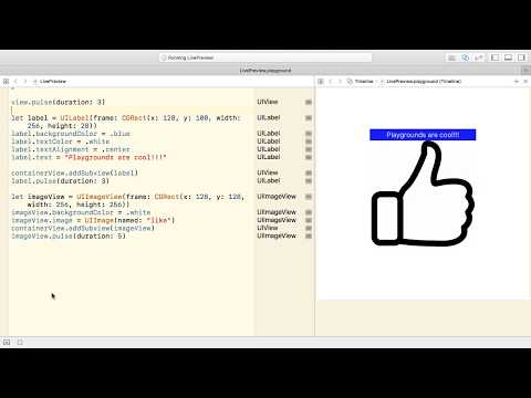 How to Display UI Components in Xcode Playground