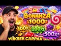 SWEET BONANZA 1000 | YENİ OYUN 1000X YÜKSEK ÇARPAN DENEMESİ VE HEYECANLI ANLAR !