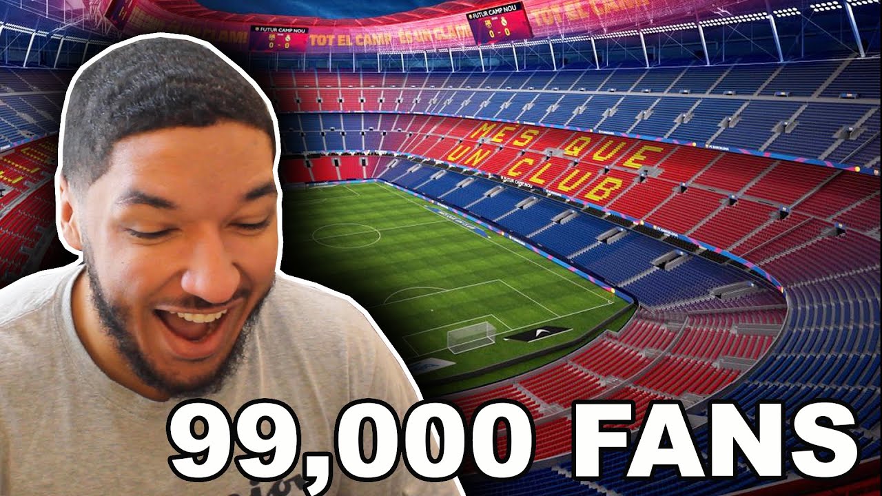 American FIRST REACTION to CAMP NOU - FC BARCELONA STADIUM *MÉS QUE UN CLUB*