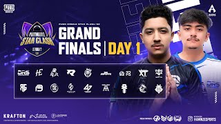 [Day 1] Grand Finals | PUBG MOBILE STAR CLASH S2 | Ft. #DRS #i8 #HORAA | #pubgmobile #aminzesports