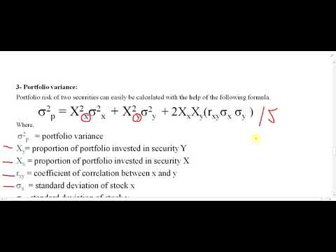Lecture 52 Example 1 of Portfolio Variance