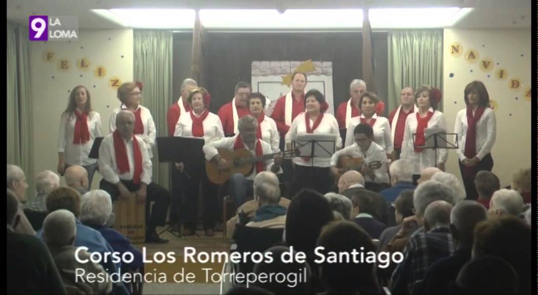 Navidad en La Loma 2014 · Fiesta navidad en residencia de mayores de Torreperogil