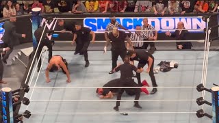 Solo Sikoa and Tama Tonga Smash Kevin Owens Full Segment  - WWE Smackdown 4\/19\/2024